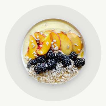 Peach Oatmeal